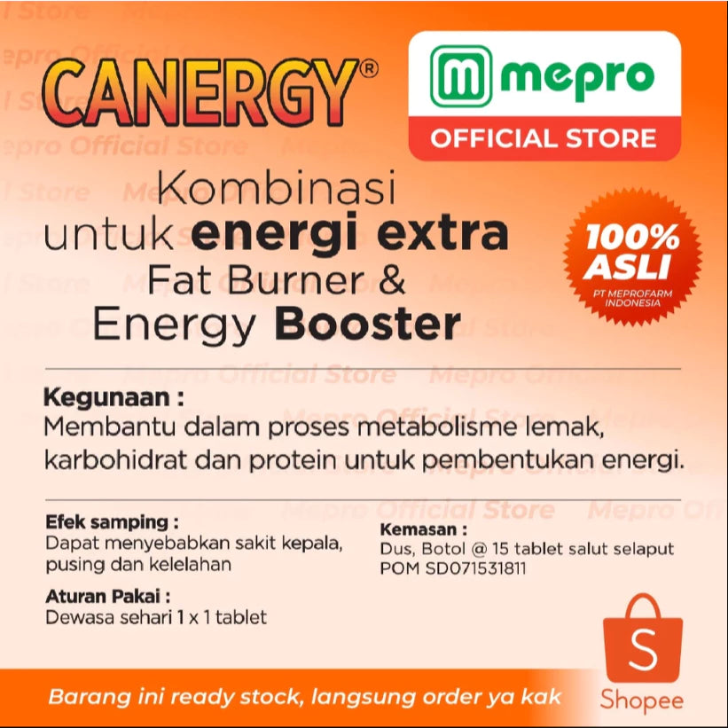 CANERGY ISI 15 TABLET