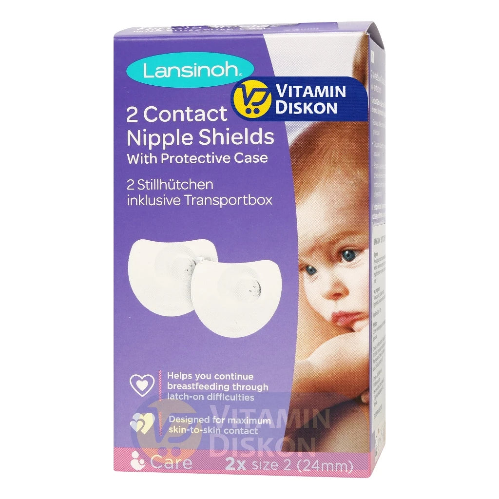 LANSINOH CONTACT NIPPLE SHIELDS 20 MM