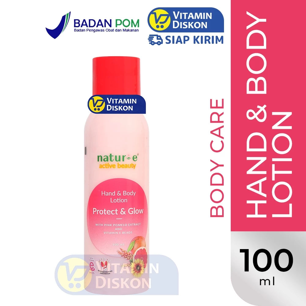 NATUR E ACTIVE BEAUTY HAND AND BODY LOTION PROTECT AND GLOW 100 ML