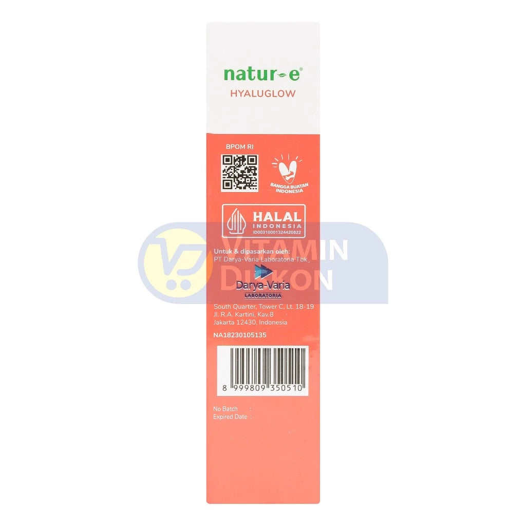 NATUR E HYALUGLOW DEEP RICH HYDRATING MOISTURE GEL 30 ML