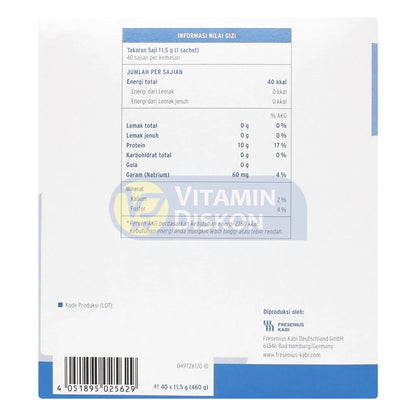 FRESACTIVE ESSENTIAL PROTEIN BOX ISI 40 SACHET