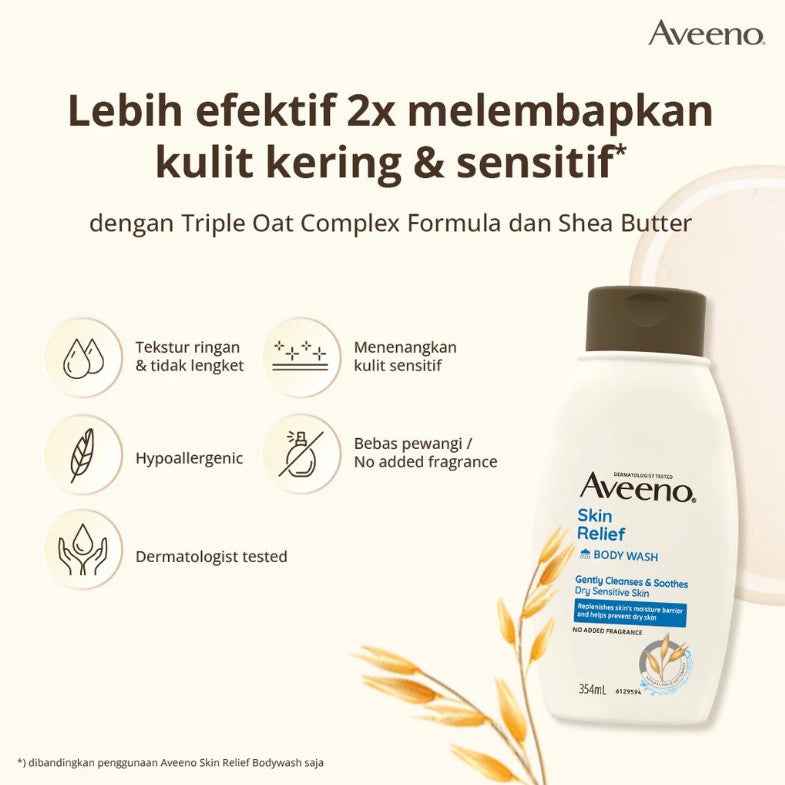 AVEENO SKIN RELIEF BODY WASH 354 ML