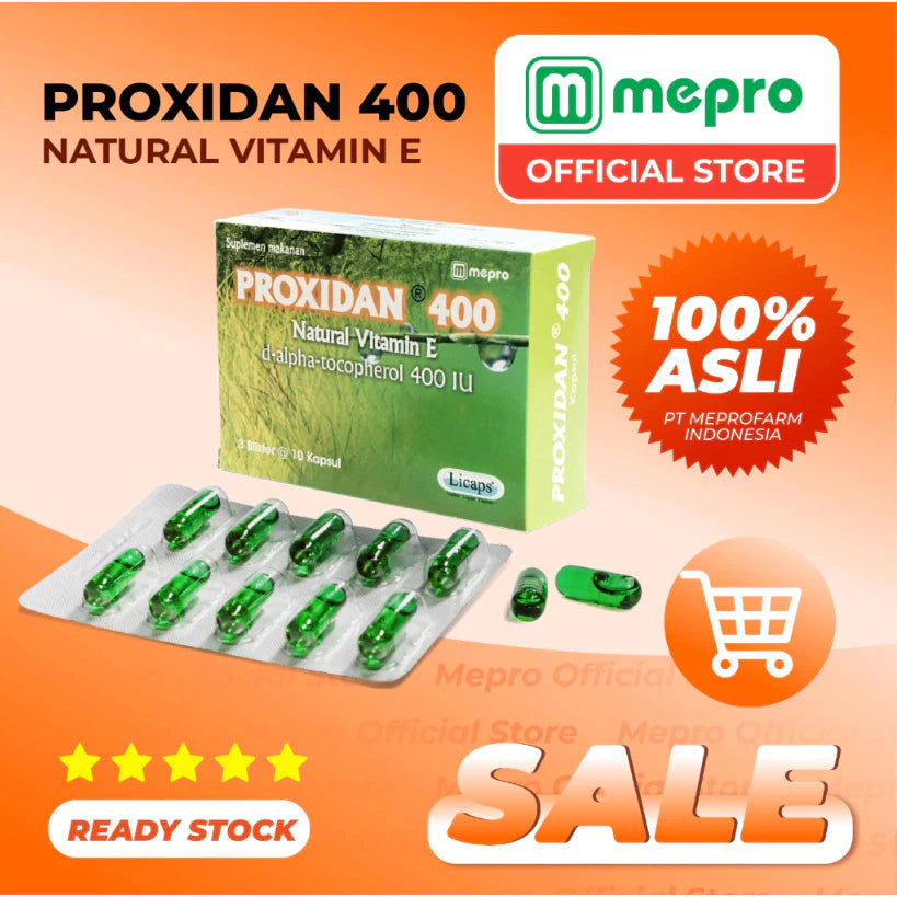 PROXIDAN 400 IU 1 BOX ISI 3 STRIP