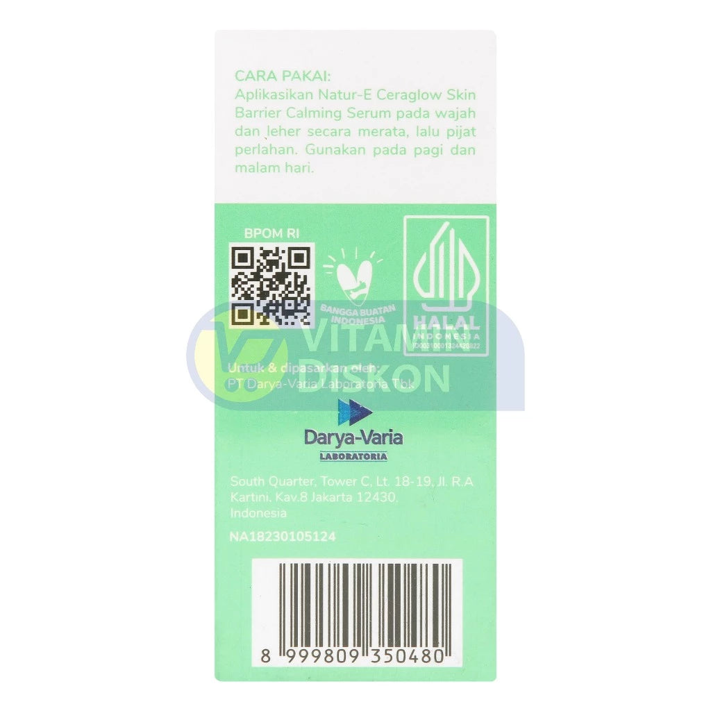 NATUR E CERAGLOW SKIN BARRIER CALMING SERUM 20 ML