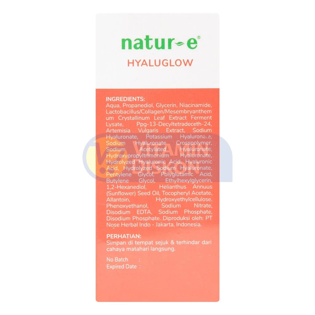 NATUR E HYALUGLOW DEEP RICH HYDRATING SERUM 20 ML