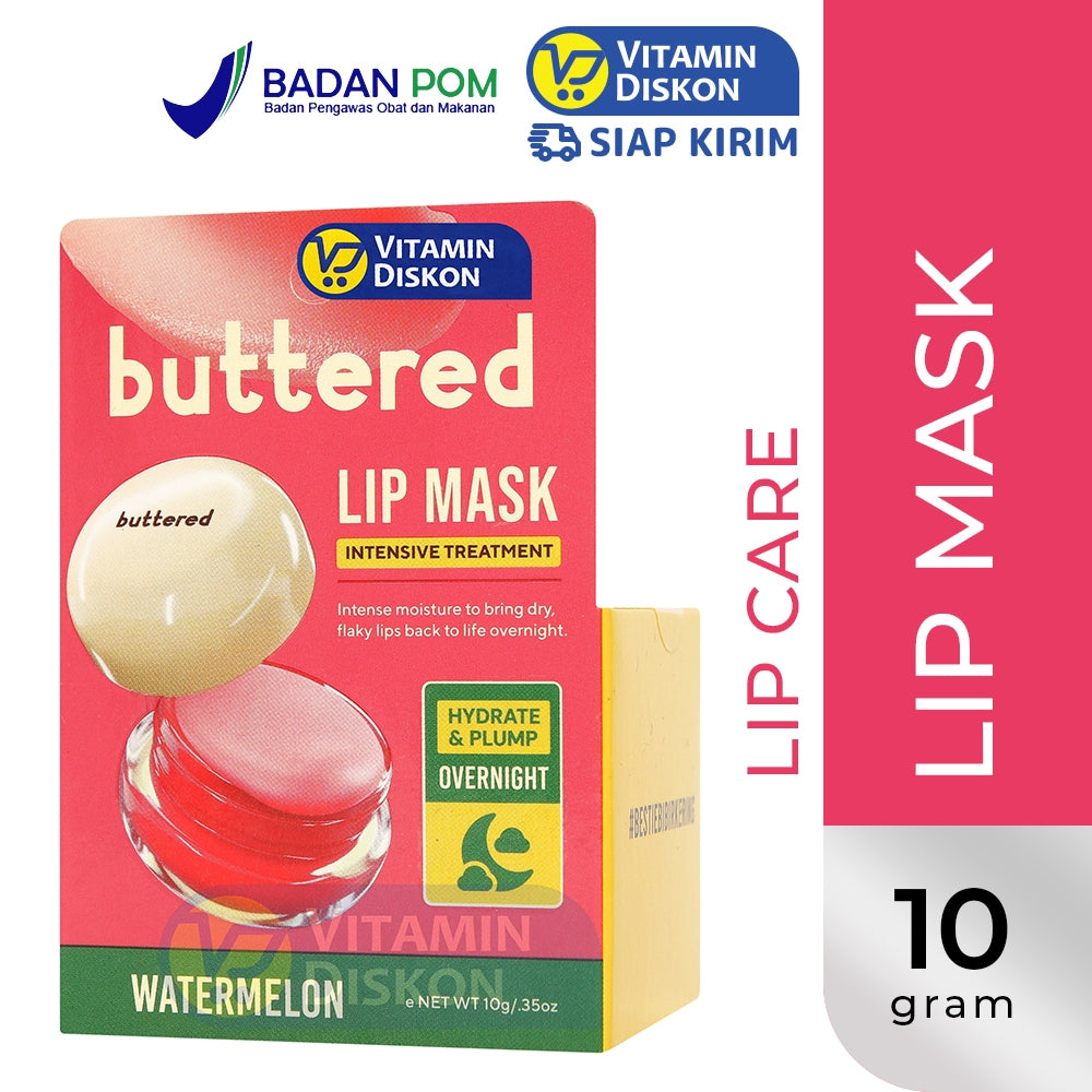 BUTTERED LIP MASK WATERMELON 10 GR