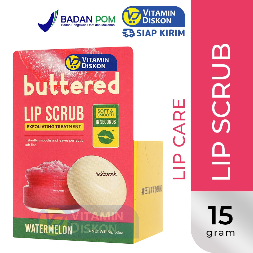 BUTTERED LIP SCRUB WATERMELON 10 GR