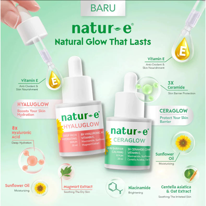 NATUR E CERAGLOW SKIN BARRIER CALMING SERUM 20 ML
