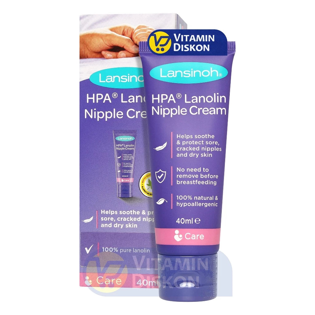 LANSINOH HPA LANOLIN FOR SORE NIPPLES CREAM 40 ML