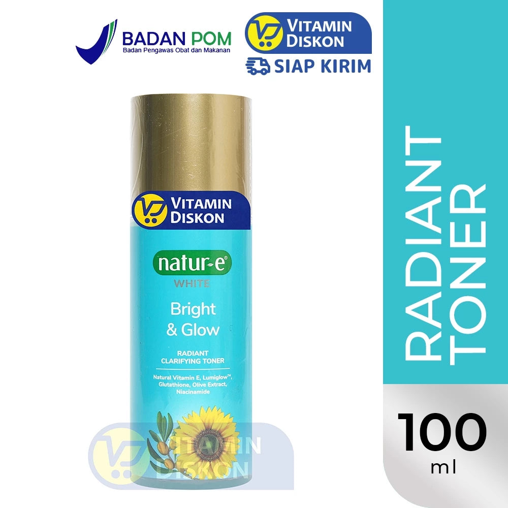 NATUR E WHITE BRIGHT AND GLOW RADIANT CLARIFYING TONER 100 ML