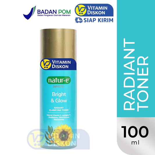 NATUR E WHITE BRIGHT AND GLOW RADIANT CLARIFYING TONER 100 ML