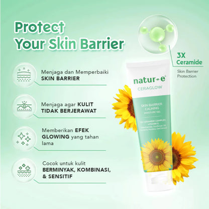 NATUR E CERAGLOW SKIN BARRIER CALMING MOISTURE GEL 30 ML