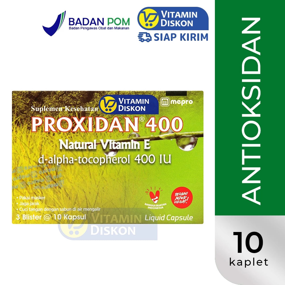 PROXIDAN 400 IU 1 BOX ISI 3 STRIP