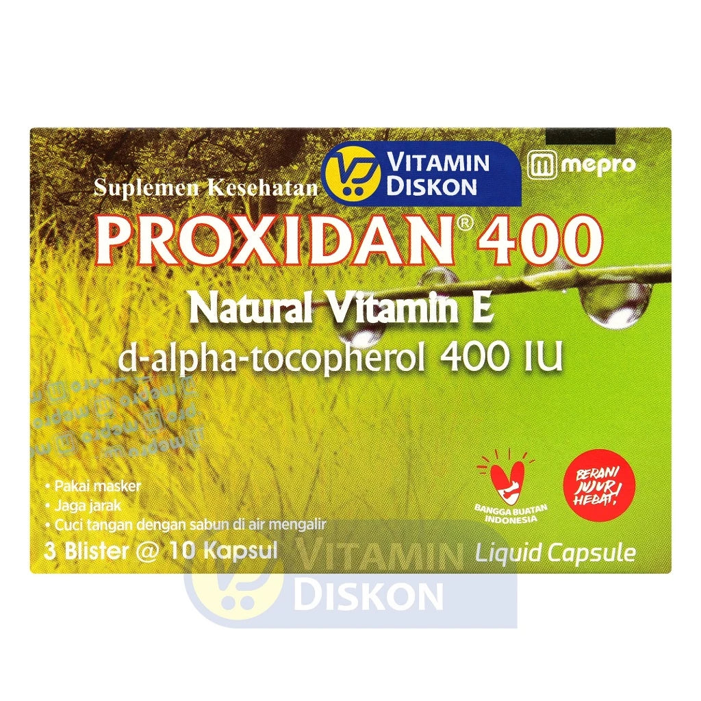 PROXIDAN 400 IU 1 BOX ISI 3 STRIP