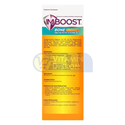 IMBOOST BONE EFFERVESCENT ORANGE - ISI 8 TABLET