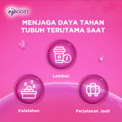 IMBOOST EXTRA VIT C & D3 1 STRIP - ISI 8 TABLET