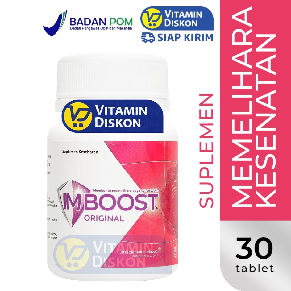 IMBOOST TABLET BOTOL ISI 30 TABLET