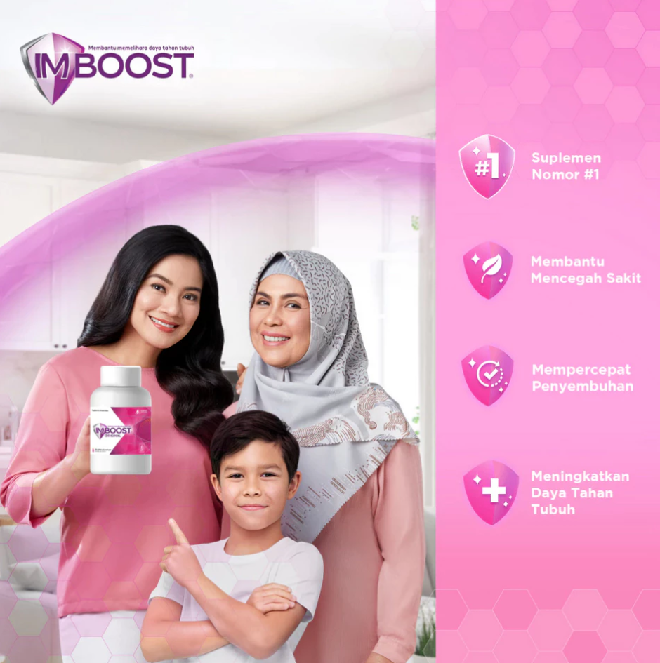IMBOOST TABLET BOTOL ISI 30 TABLET