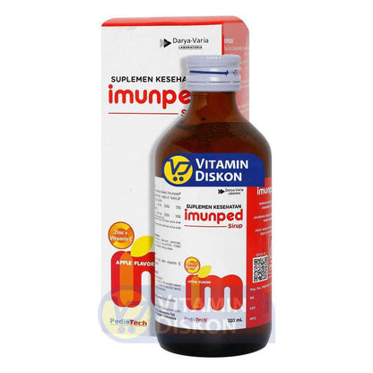 IMUNPED SYRUP FOR 2 - 12 YEARS OLD 120 ML