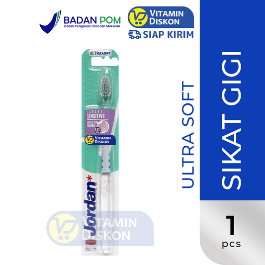JORDAN TOOTHBRUSH ULTRASOFT TARGET SENSITIVE 0.01 MM