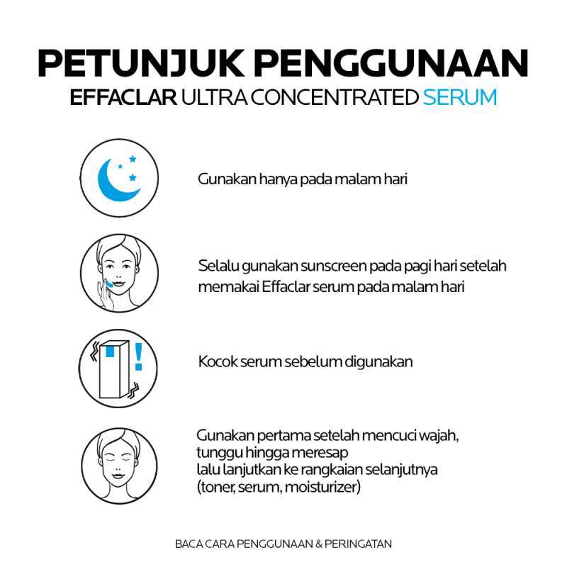 LA ROCHE POSAY EFFACLAR SERUM ULTRA CONCENTRE ANTI IMPERFECTION AND MARKS DAILY PEELING 30 ML