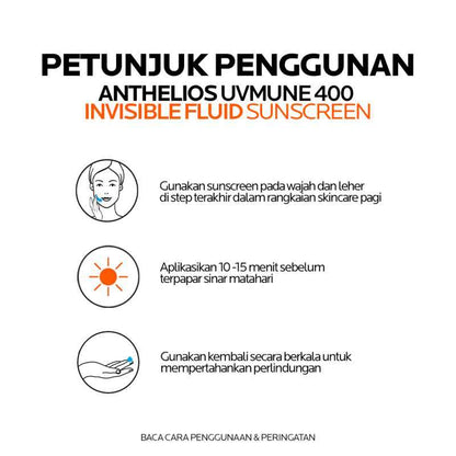 LA ROCHE POSAY ANTHELIOS UVMUNE 400 SPF 50+ UVA + UVB ANTI OXYDANT 50 ML