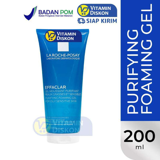 LA ROCHE POSAY EFFACLAR PURIFYING FOAMING GEL FOR OILY SENSITIVE SKIN 200 ML