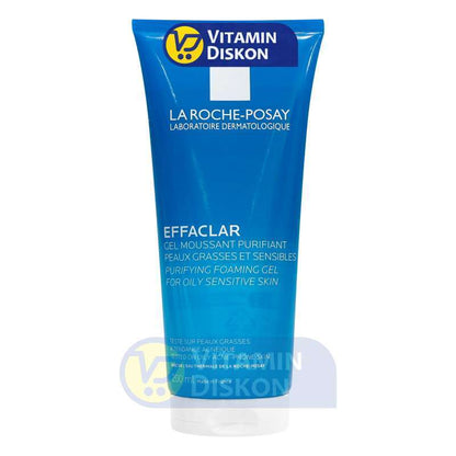 LA ROCHE POSAY EFFACLAR PURIFYING FOAMING GEL FOR OILY SENSITIVE SKIN 200 ML