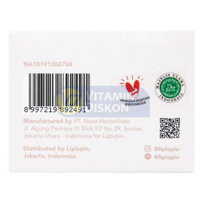 LIPLAPIN LIP SCRUB PEACH 15GR