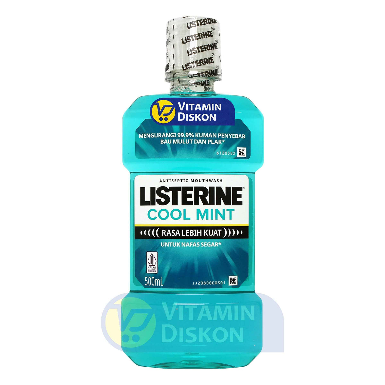 LISTERINE ANTISEPTIC MOUTHWASH COOL MINT 500ML