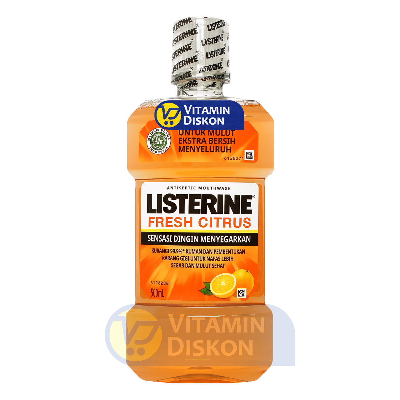LISTERINE ANTISEPTIC MOUTHWASH FRESH CITRUS 500ML