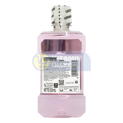 LISTERINE ANTISEPTIC MOUTHWASH MULTI PROTECT ZERO 250ML