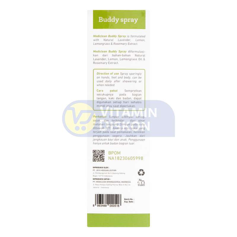 MEDICLEAN BUDDY SPRAY-100 ML