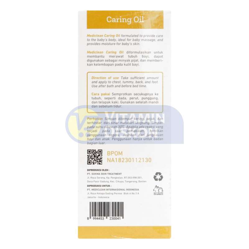 MEDICLEAN CARING OIL-60ML