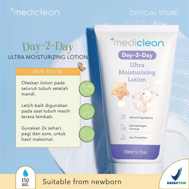 MEDICLEAN DAY 2 DAY ULTRA MOISTURIZING LOTION - 150ML