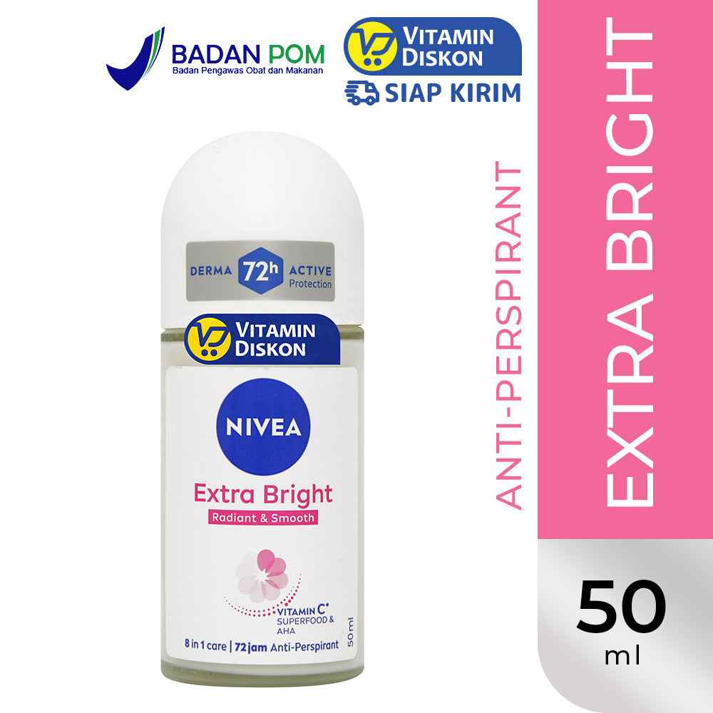 NIVEA DEODORANT EXTRA BRIGHTENING 50ML