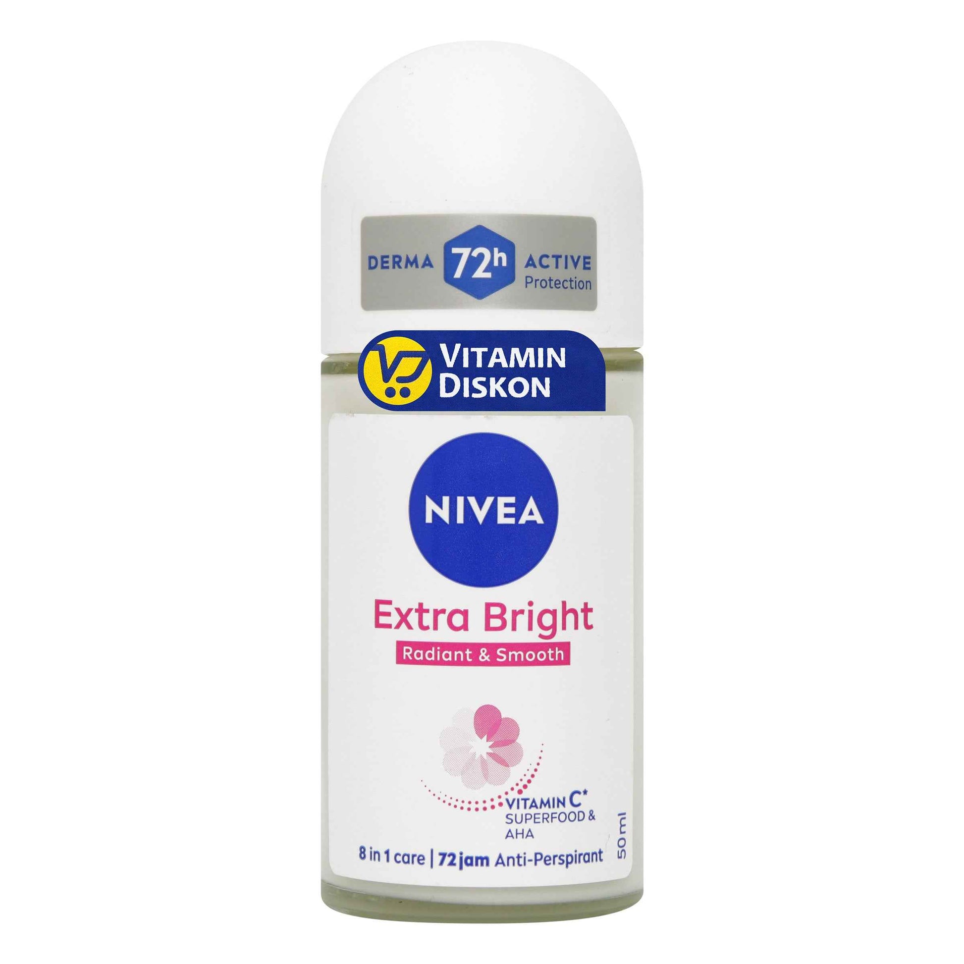 NIVEA DEODORANT EXTRA BRIGHTENING 50ML