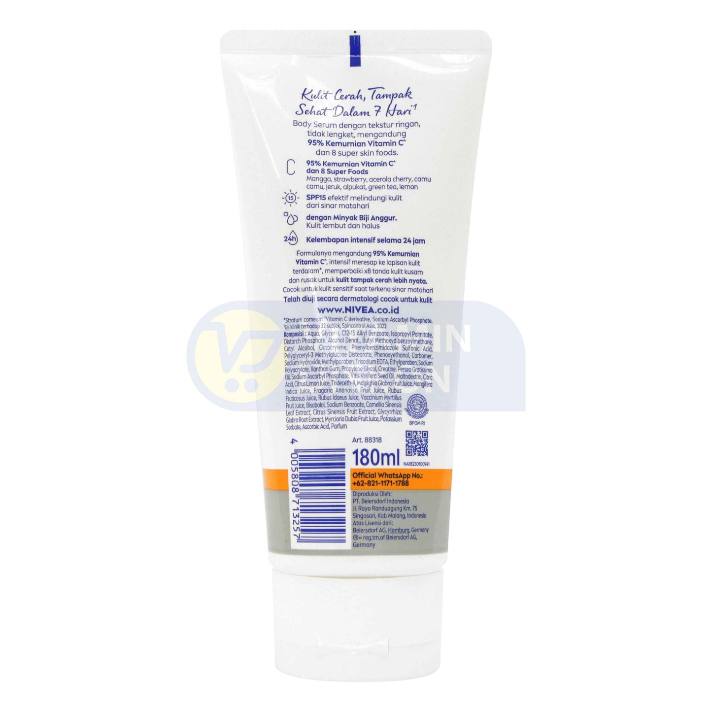 NIVEA EXTRA BRIGHT CARE AND PROTECT 180ML
