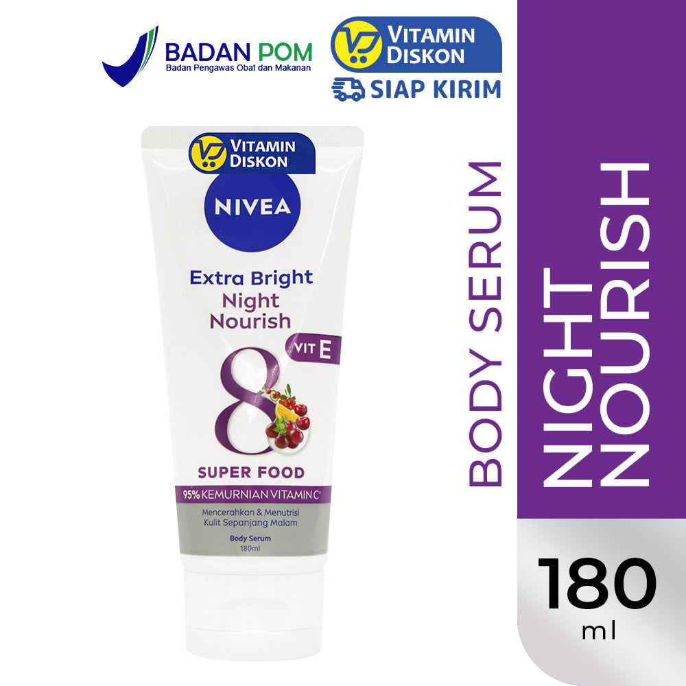 NIVEA EXTRA BRIGHT NIGHT NOURISH 180ML
