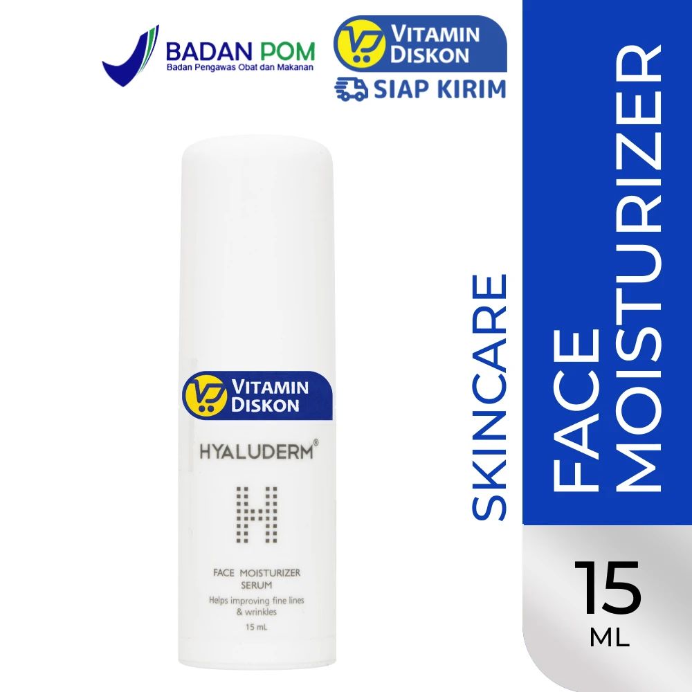 HYALUDERM FACE MOISTURIZER SERUM 15 GR