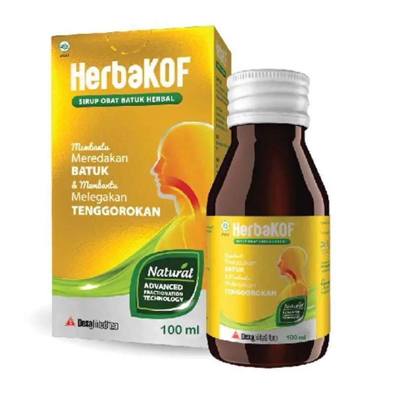 HERBAKOF SIRUP OBAT BATUK HERBAL 100 ML