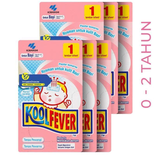 KOOL FEVER KOMPRES BAYI 6 PCS Default Title