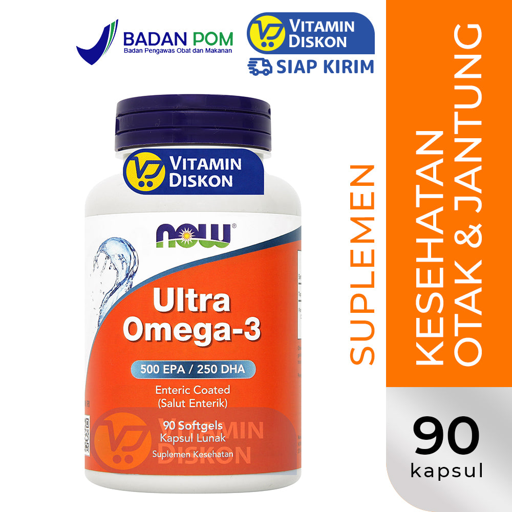 NOW VITAMIN ULTRA OMEGA 3 90 SOFTGELS