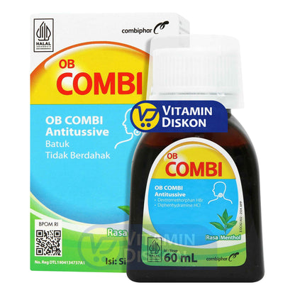 OBH COMBI ANTITUSSIVE BATUK TIDAK BERDAHAK 60 ML