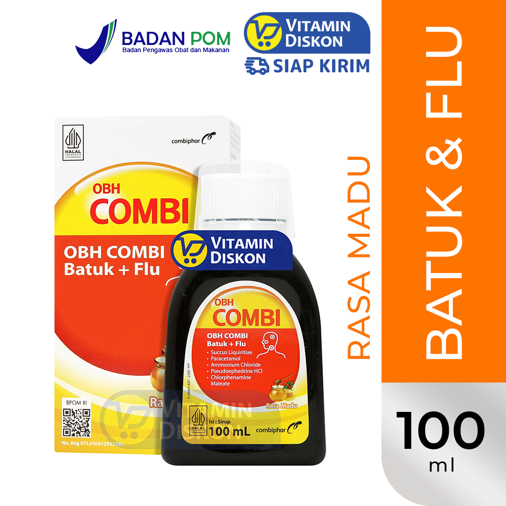 OBH COMBI BATUK FLU MADU 100 ML