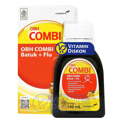 OBH COMBI BATUK FLU MADU 100 ML