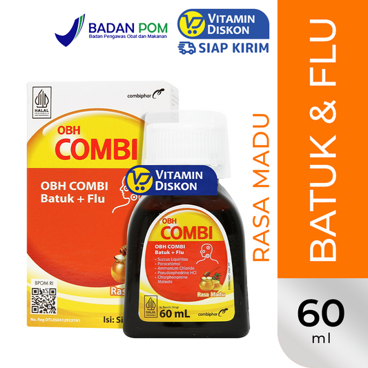 OBH COMBI BATUK FLU MADU 60 ML