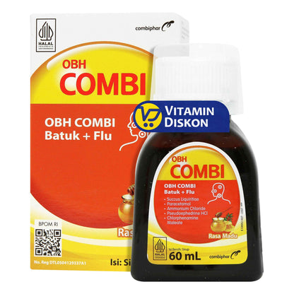 OBH COMBI BATUK FLU MADU 60 ML