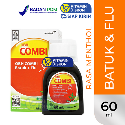OBH COMBI BATUK FLU MENTHOL 60 ML