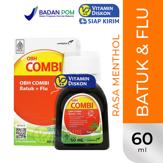 OBH COMBI BATUK FLU MENTHOL 60 ML